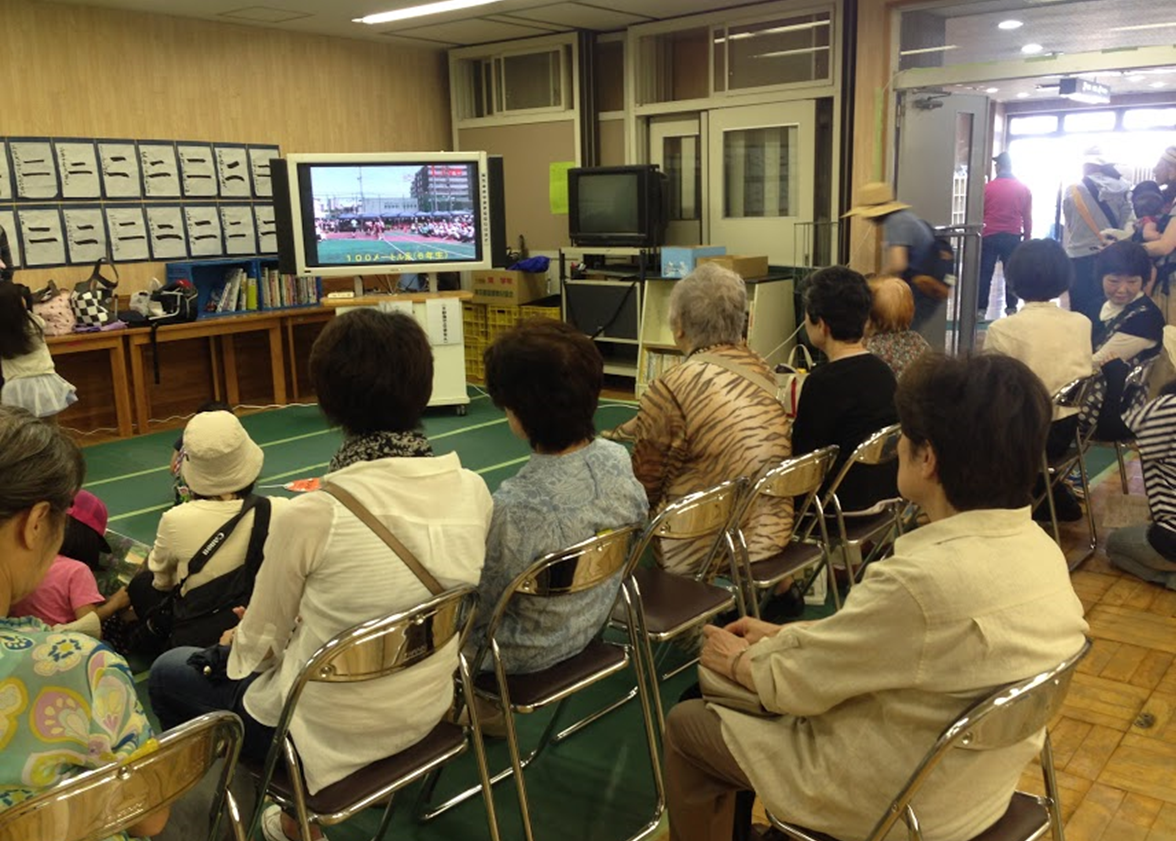 ご高齢の方々にとっても嬉しい運動会となった